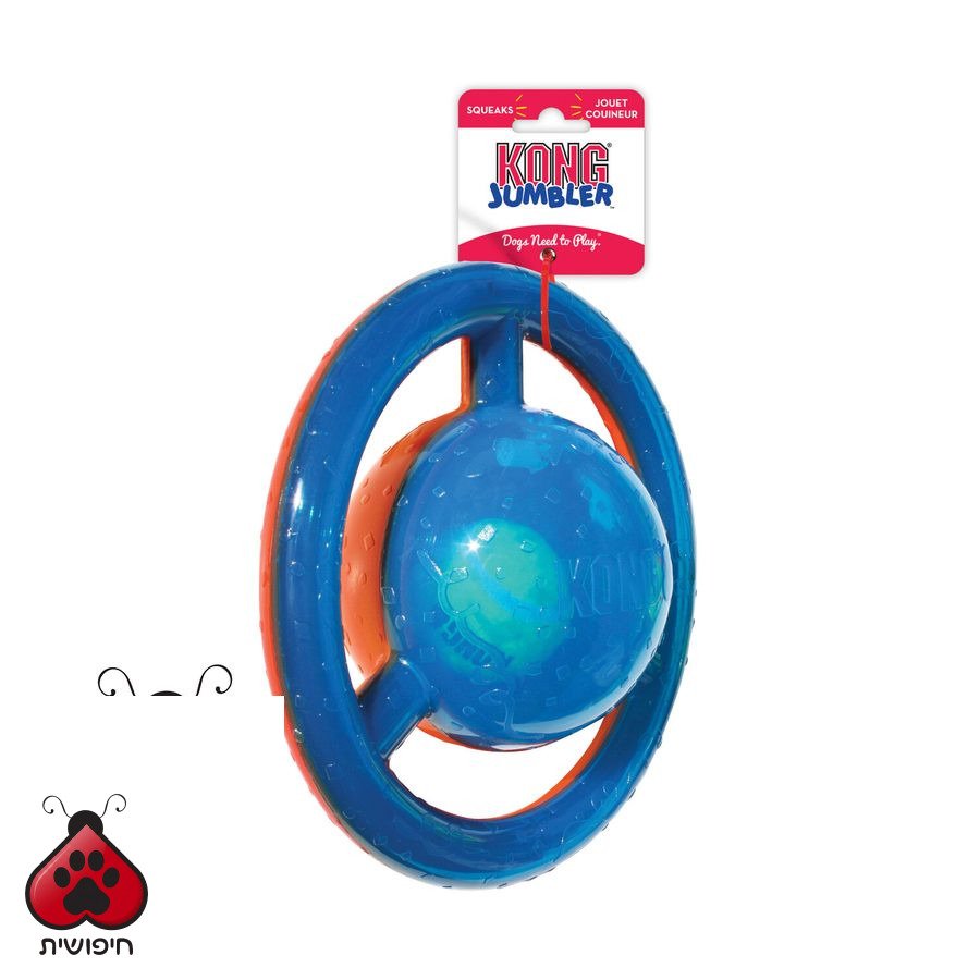 KONG Jumbler – דיסק צעצוע לכלב