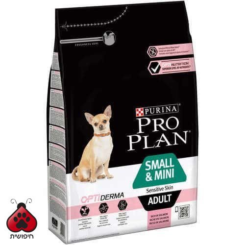 Pro Plan בוגר גזע קטן סנסיטיב דגים