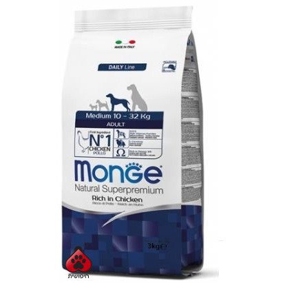 מונג' גזע בינוני מדיום אדולט 12 ק"ג Monge