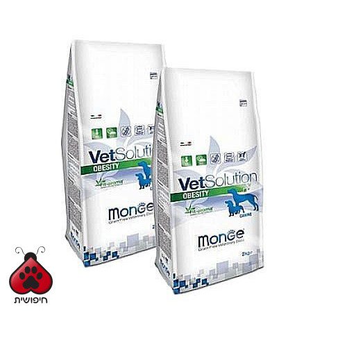דיל 2 יח' מונג' אוביסיטי לכלבים 12 ק"ג Monge