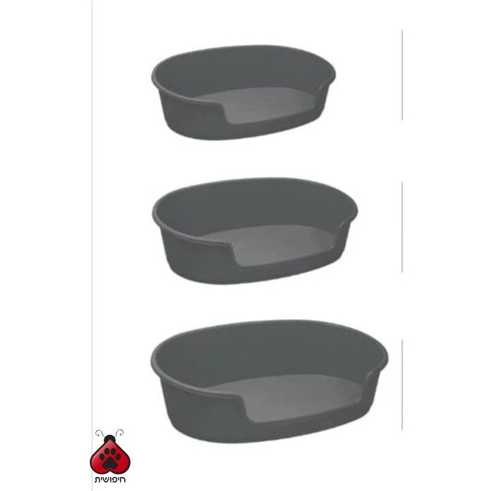 מיטה פלסטית מידה 5 25.5×58.5×88 ס"מ תוצרת הארץ – לחתול