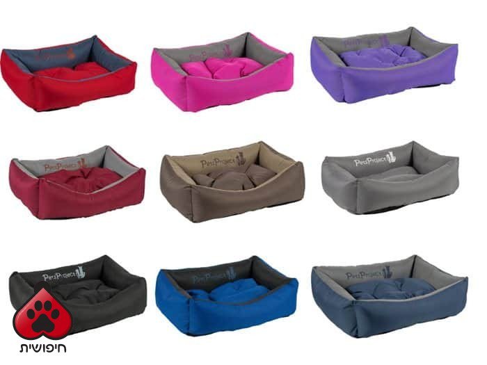 מיטה מבד דוחה מים ופרווה XXL I 120×80×20 ס"מ – לחתול