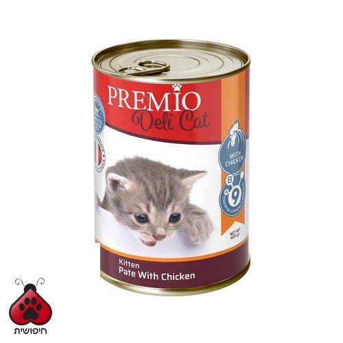 פרמיו דלי קט לחתלתול -פטה עוף 400 גרם