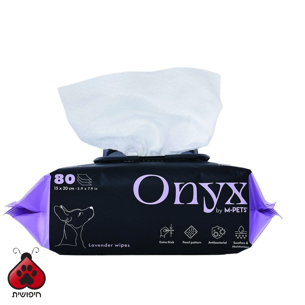 מגבוני לבנדר סגול 80 יח'