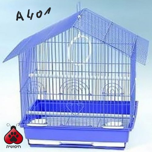 כלוב גג משופע לפינקים, תוכונים וקנרים -A401