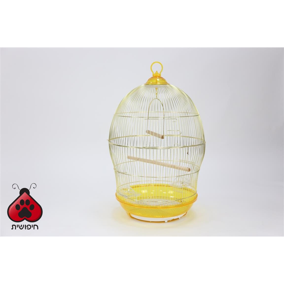 כלוב מעוגל זהוב לפינקים, תוכונים וקוקטיל -370G