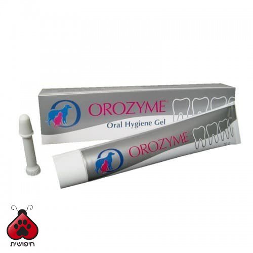 אורוזים ג'ל אורדנטאלי לכלבים וחתולים – 70 גרם OROZYME