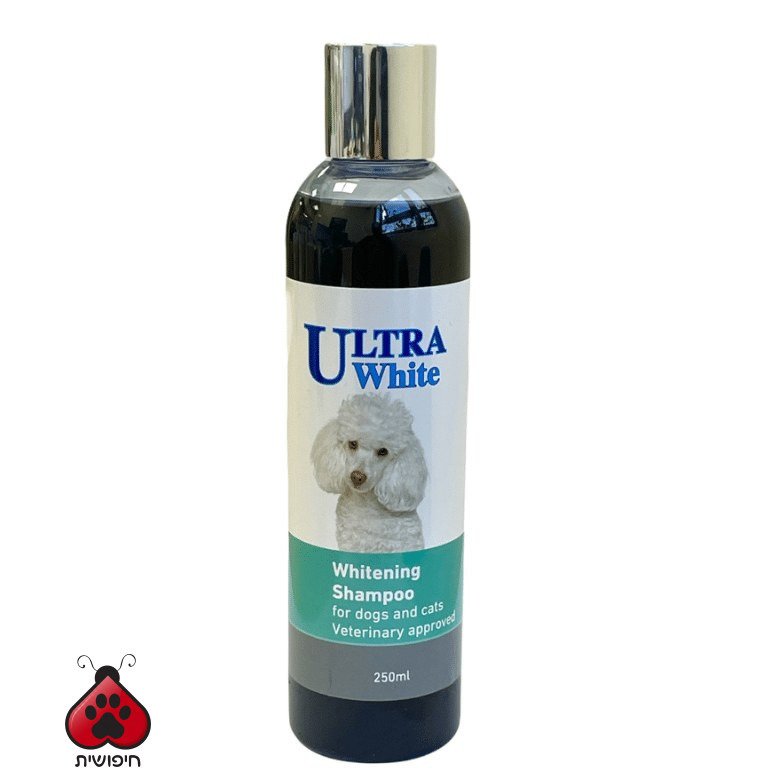 שמפו לכלבים וחתולים אולטרה ווייט ULTRA WHITE