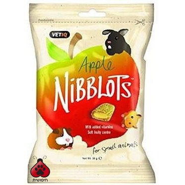 חטיף למכרסמים VET IQ בטעם תפוח 30 גרם
