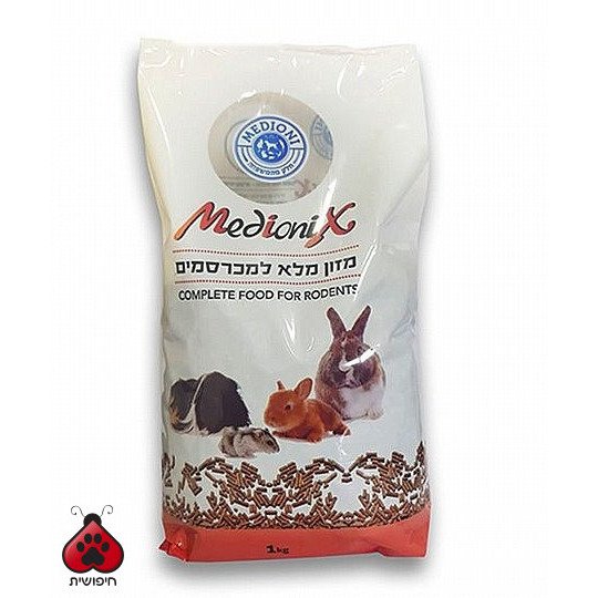 מזון פשוט למכרסמים מדיוניקס 1 ק"ג