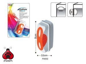 מגנט בינוני דגם FM002 לניקוי זכוכית אקווריום KW