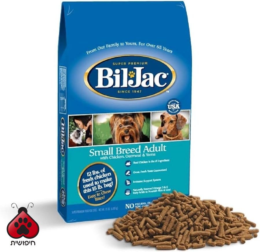 ביל ג'ק – כלב בוגר גזע קטן, 13.6 ק"ג · Bil-Jac Small Breed
