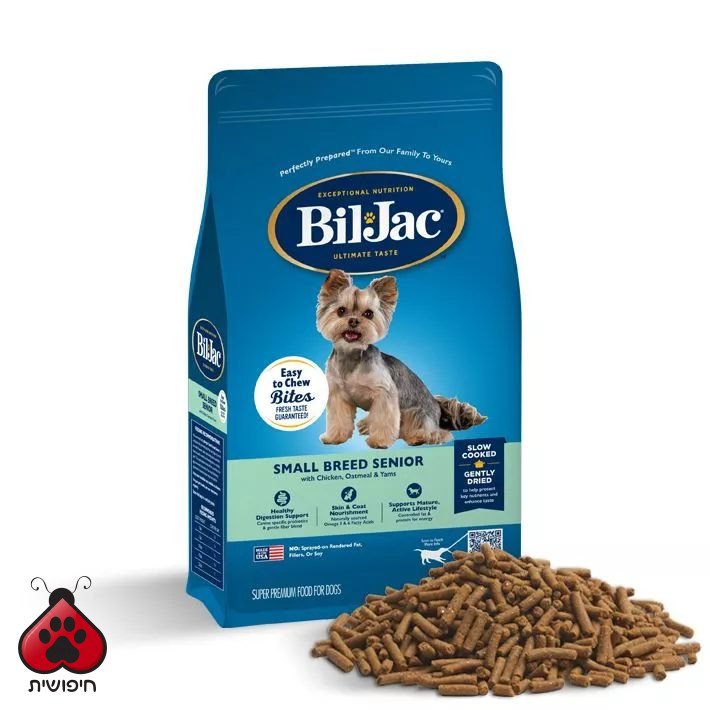 ביל ג'ק – מבוגרים גזע קטן, 2.72 ק"ג · Bil-Jac Small Breed Senior
