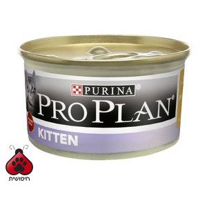 פרופלן – מעדן לגור חתולים, פטה עוף, 85 גרם · PRO PLAN