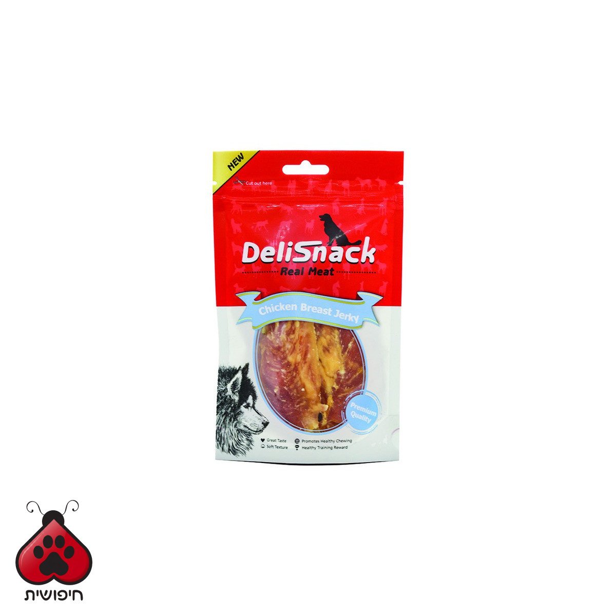דליסנק חזה עוף 80 גרם DELISNACK