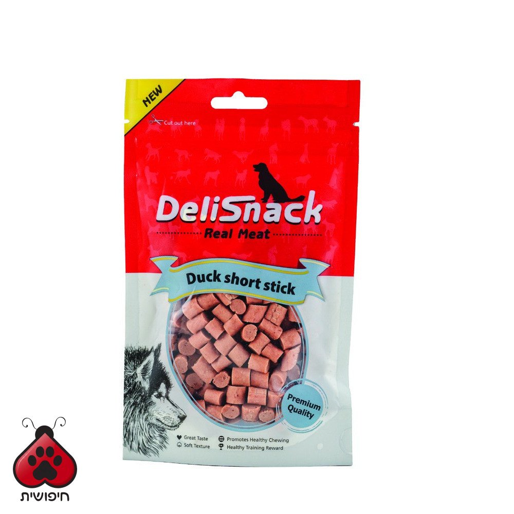 דליסנק מקלוני ברווז 80 גרם DELISNACK