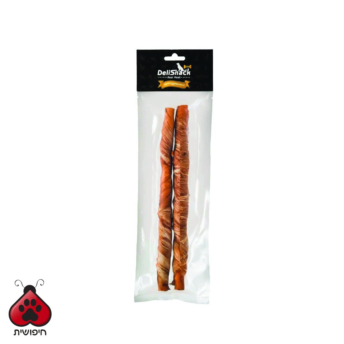 דליסנק עצמות רול עטופות סלמון 28 ס"מ DELISNACK