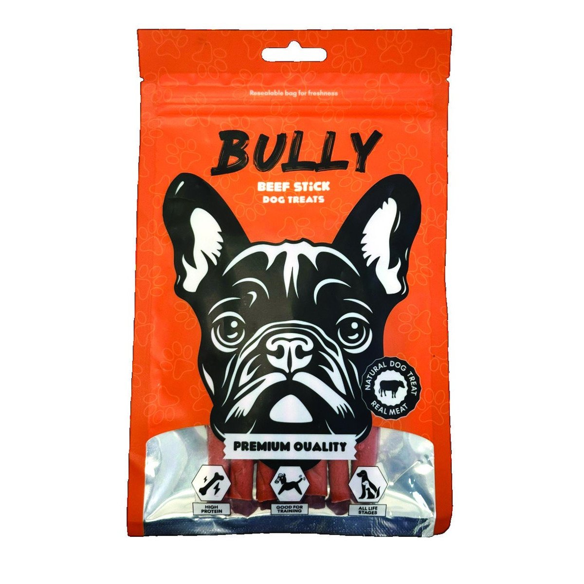 בולי חטיף לכלב מקלות בקר BULLY