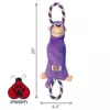 ⁦בובת משחק לכלב - עם חבל פנימי 20/6.5"⁩ – תמונה ⁦3⁩
